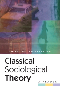 Titelbild: Classical Sociological Theory: A Reader 9780748608096