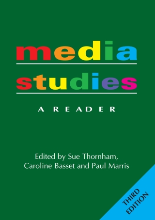 Cover image: Media Studies: A Reader 3rd edition 9780748637843