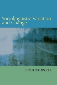 Cover image: Sociolinguistic Variation and Change 9780748615155