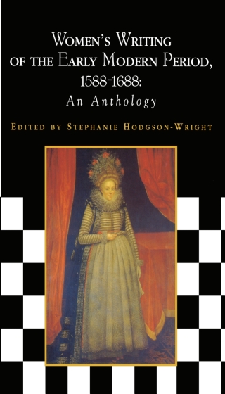 Imagen de portada: Women's Writing of the Early Modern Period 1588-1688 1st edition 9780748610976