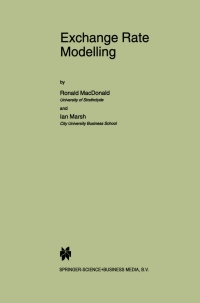 Cover image: Exchange Rate Modelling 9781441951137