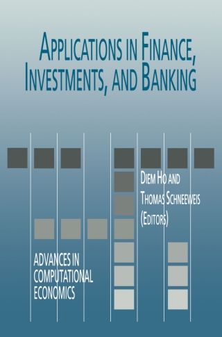 Cover image: Applications in Finance, Investments, and Banking 1st edition 9780792382942