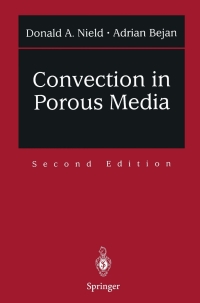 Cover image: Convection in Porous Media 2nd edition 9780387984438