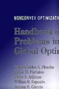 Cover image: Handbook of Test Problems in Local and Global Optimization 9780792358015