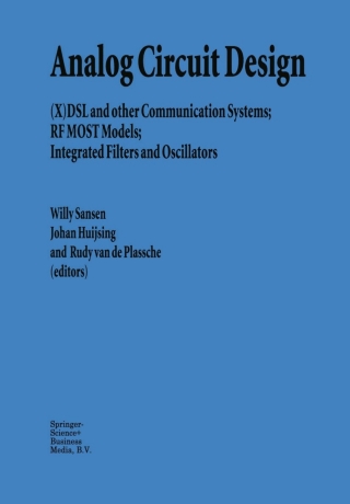 Cover image: Analog Circuit Design 1st edition 9781441951014