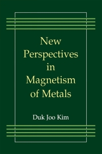Imagen de portada: New Perspectives in Magnetism of Metals 9780306462092