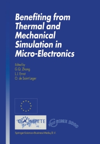 Cover image: Benefiting from Thermal and Mechanical Simulation in Micro-Electronics 1st edition 9781441948731