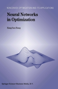 Cover image: Neural Networks in Optimization 9780792365150