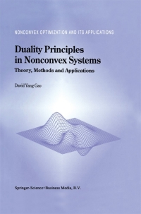 Titelbild: Duality Principles in Nonconvex Systems 9780792361459