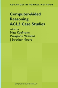 Cover image: Computer-Aided Reasoning 1st edition 9780792378495