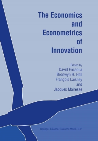 Cover image: The Economics and Econometrics of Innovation 1st edition 9780792378006