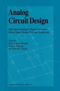 Cover image: Analog Circuit Design 1st edition 9781441950024