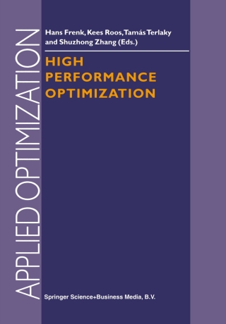 Cover image: High Performance Optimization 1st edition 9780792360131