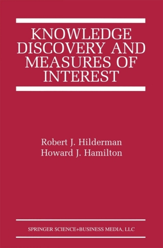 Imagen de portada: Knowledge Discovery and Measures of Interest 9781441949134