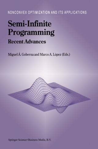 Cover image: Semi-Infinite Programming 1st edition 9781441952042