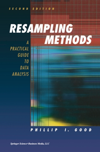 Cover image: Resampling Methods 2nd edition 9780817642433