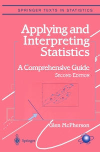 Imagen de portada: Applying and Interpreting Statistics 2nd edition 9780387951102