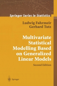Cover image: Multivariate Statistical Modelling Based on Generalized Linear Models 2nd edition 9780387951874