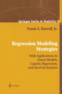 Cover image: Regression Modeling Strategies 9780387952321