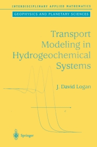 Cover image: Transport Modeling in Hydrogeochemical Systems 9781441929327