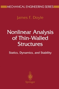 صورة الغلاف: Nonlinear Analysis of Thin-Walled Structures 9781441929105