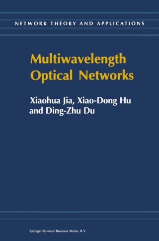Cover image: Multiwavelength Optical Networks 9781441952264