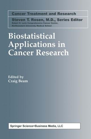 Cover image: Biostatistical Applications in Cancer Research 1st edition 9781402072260