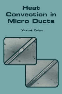 Imagen de portada: Heat Convection in Micro Ducts 9781402072567