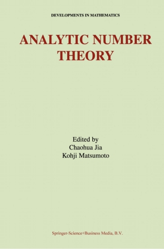 Imagen de portada: Analytic Number Theory 1st edition 9781402005459
