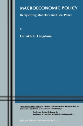 Cover image: Macroeconomic Policy 9781402071461