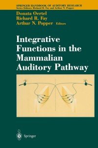 Imagen de portada: Integrative Functions in the Mammalian Auditory Pathway 1st edition 9780387989037