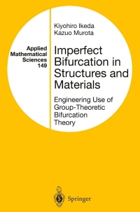 Imagen de portada: Imperfect Bifurcation in Structures and Materials 9780387954097