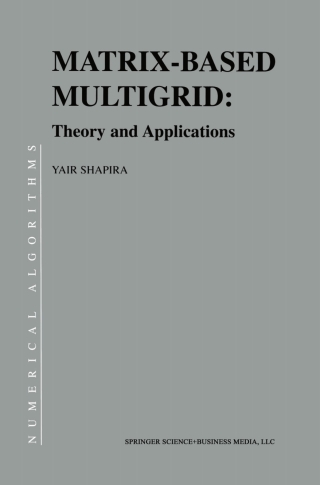 Cover image: Matrix-Based Multigrid 9781475737288