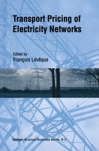 Titelbild: Transport Pricing of Electricity Networks 1st edition 9781402074554
