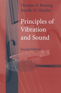 Cover image: Principles of Vibration and Sound 2nd edition 9780387405568