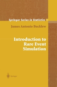 表紙画像: Introduction to Rare Event Simulation 9780387200781