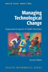 Cover image: Managing Technological Change 2nd edition 9780387985480