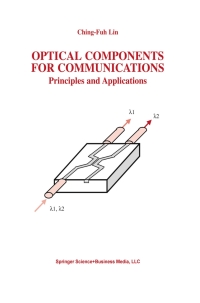 Titelbild: Optical Components for Communications 9781402076367
