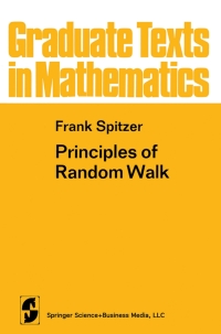 Cover image: Principles of Random Walk 2nd edition 9780387901503