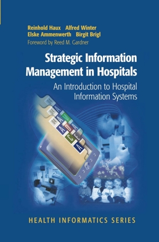 Cover image: Strategic Information Management in Hospitals 9780387403564