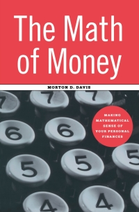 Imagen de portada: The Math of Money 9780387950785