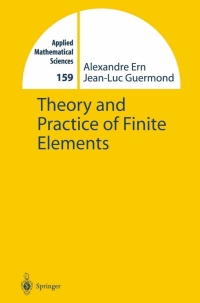 Cover image: Theory and Practice of Finite Elements 9780387205748