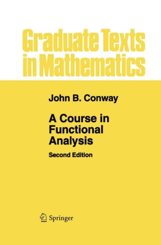 صورة الغلاف: A Course in Functional Analysis 2nd edition 9780387972459