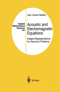 Imagen de portada: Acoustic and Electromagnetic Equations 9780387951553
