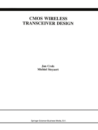 Imagen de portada: CMOS Wireless Transceiver Design 9781441951830