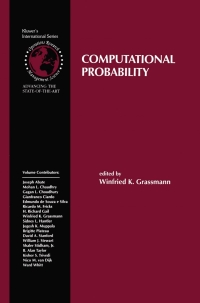 Cover image: Computational Probability 1st edition 9781441951007