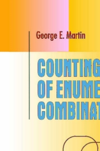 Cover image: Counting: The Art of Enumerative Combinatorics 9780387952253