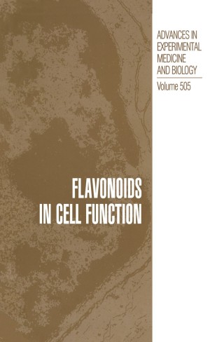 Cover image: Flavonoids in Cell Function 1st edition 9780306472541