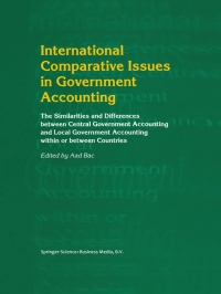 Immagine di copertina: International Comparative Issues in Government Accounting 1st edition 9781441948816