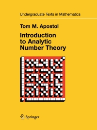 Cover image: Introduction to Analytic Number Theory 9780387901633
